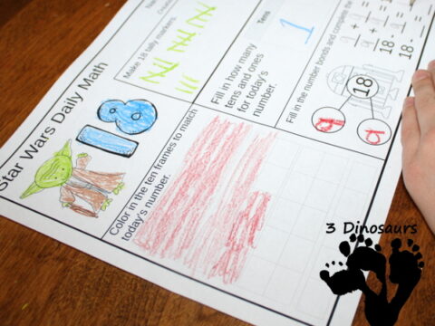 Image for Star Wars Themed Daily Math