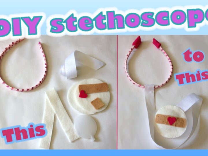 Image for Doc McStuffins Inspired Felt Stethoscope