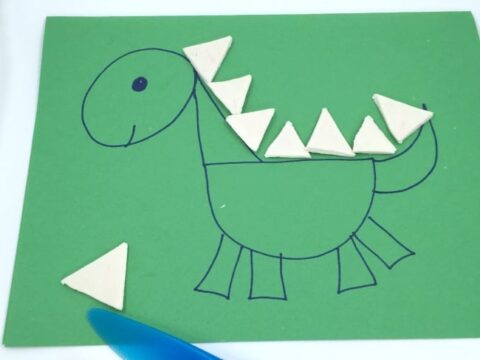 Image for Dinosaur Shapes Game for Kids