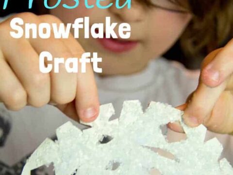 Image for Frosted Snowflakes Craft