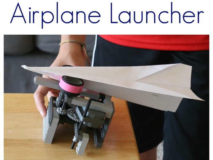 Image for Two Ways to Build a LEGO Paper Airplane Launcher