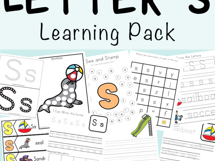 Image for Letter S Worksheets, Printables and Crafts