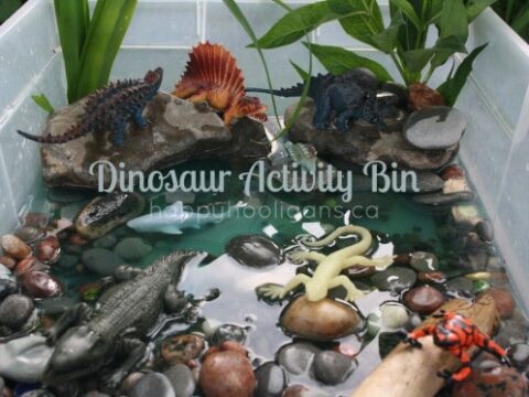 Image for Dinosaur Activity Bin for Kids