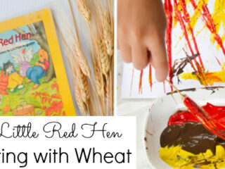 Image for Little Red Hen: Painting with Wheat
