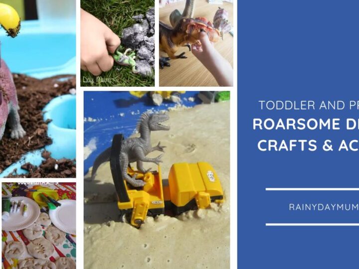 Image for Dinosaur Crafts and Activities for Toddlers and Preschoolers