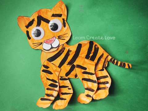 Image for Printable Tiger & Jaguar Crafts