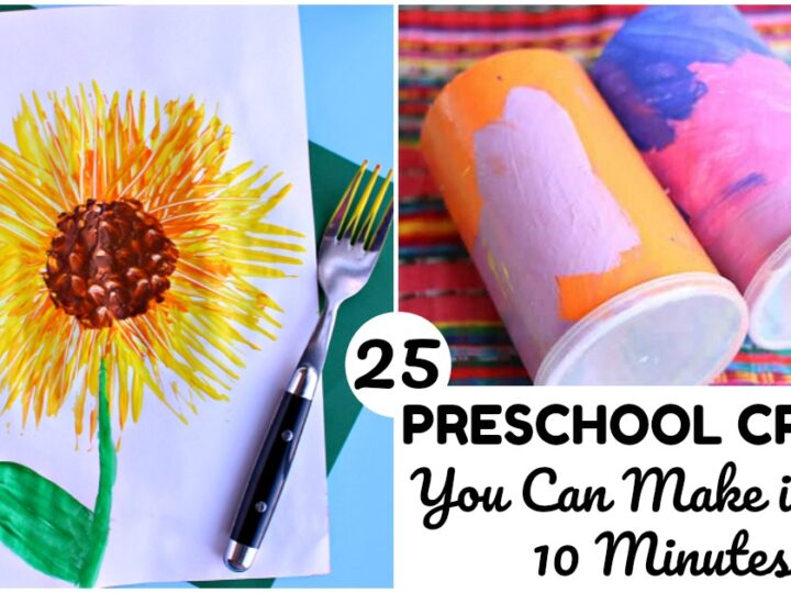 Image for 10 Minute Easy Preschool Crafts