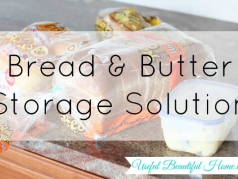 Image for Kitchen Organizing: Bread & Butter Storage Solution