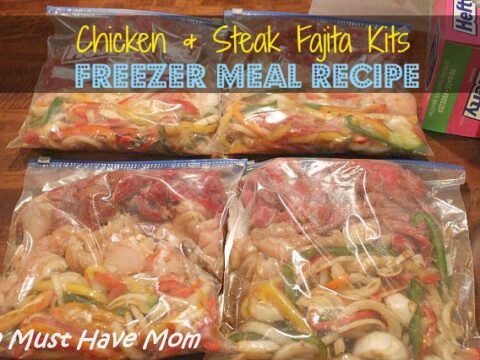Image for Fajita Freezer Meal Recipe