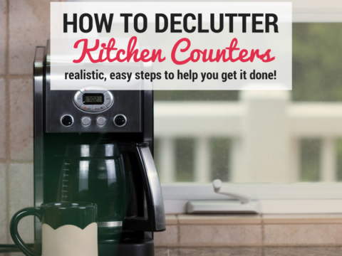 Image for Decluttering Kitchen Countertops: An Easy, Satisfying Organizing Project!