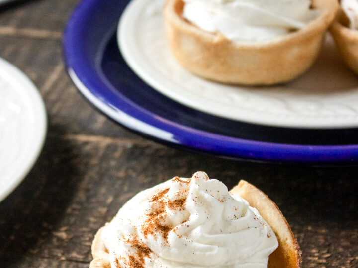 Image for Easy Mini Pumpkin Pies Recipe