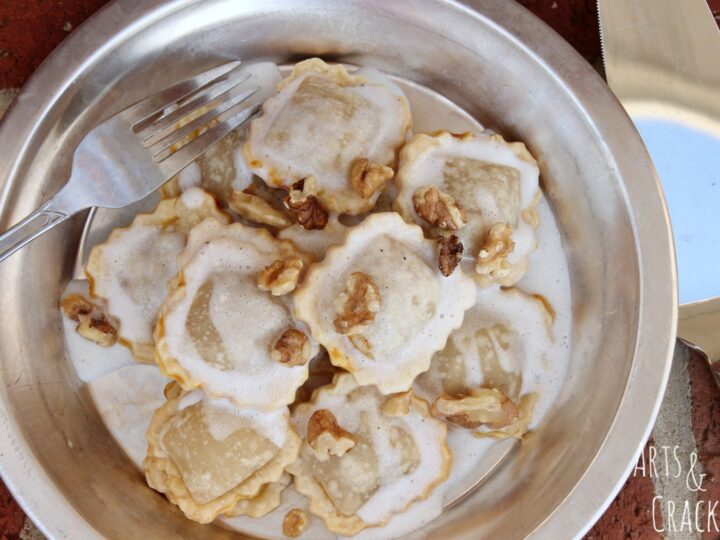 Image for Pumpkin Pie Ravioli-Inspired Dessert