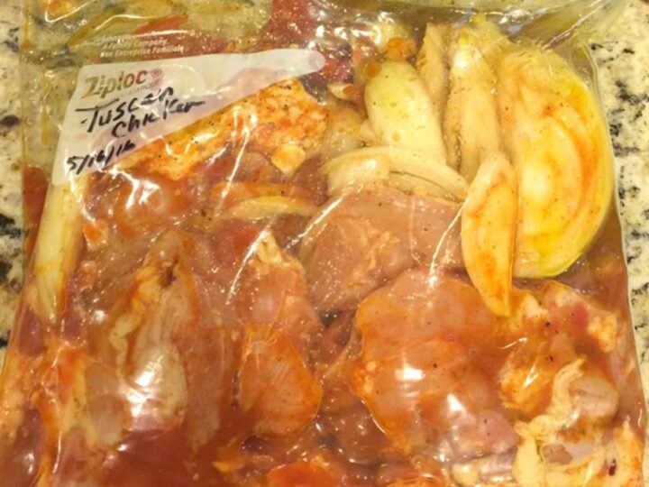 Image for Slow Cooker Tuscan Chicken Freezer Meal