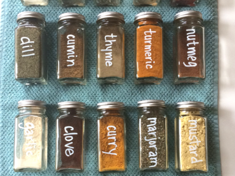 Image for Step-by-Step Spice Drawer Organization