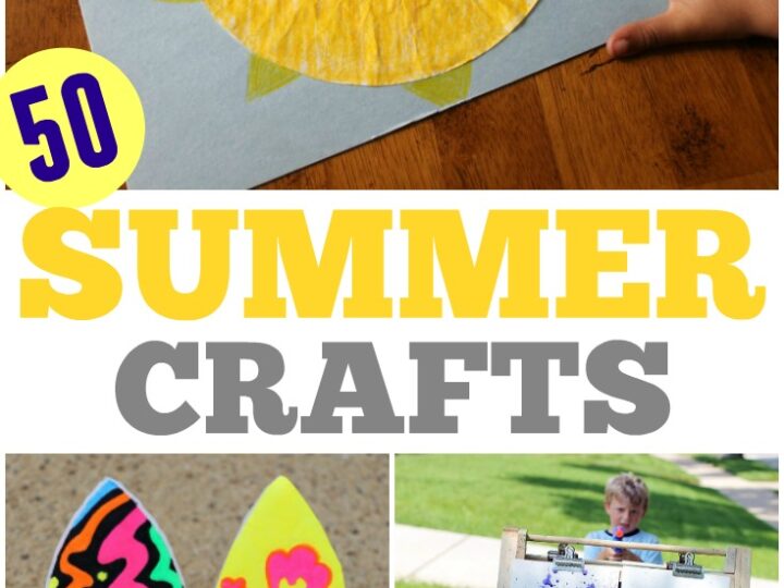 Image for 50 Super Easy, Super Fun Summer Crafts for Kids!