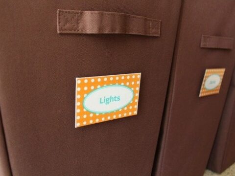 Image for Labeled Laundry Bins