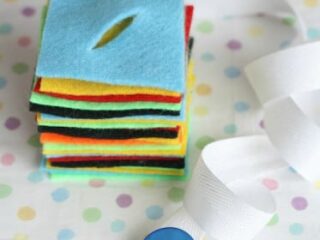 Image for Homemade Button Snake for Fine Motor Development