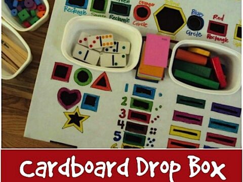 Image for Fine Motor Drop Box Activity for Toddlers and Preschoolers