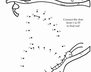 Image for Caterpillar Dot-to-Dot Worksheet