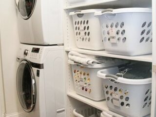Image for Laundry Room Shelving Ideas & Organization Tips