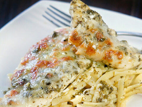 Image for Lemon Pesto Chicken Freezer Meal Recipe