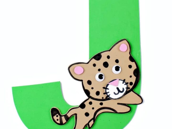 Image for J is for Jaguar Letter Craft Free Printables
