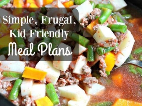 Image for Simple, Frugal, Kid Friendly January Meal Plans