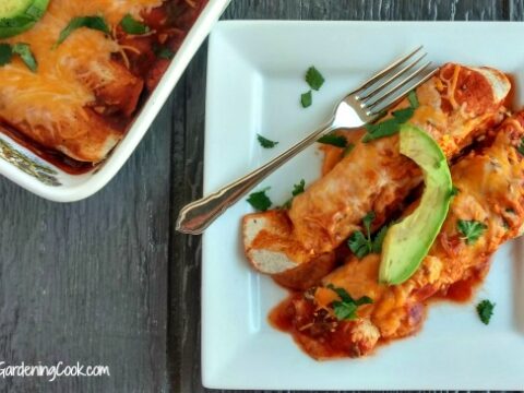 Image for Skinny Ground Turkey Enchiladas