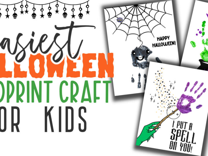Image for Halloween Handprint Art