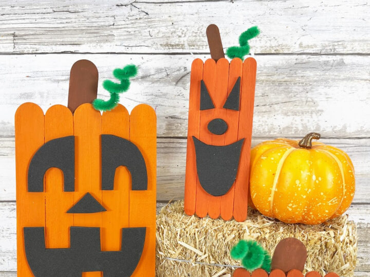Image for Popsicle Stick Pumpkins 