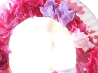 Image for Paper Plate Valentine's Wreath
