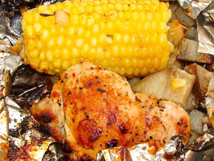 Image for Camping Chicken Foil Dinner