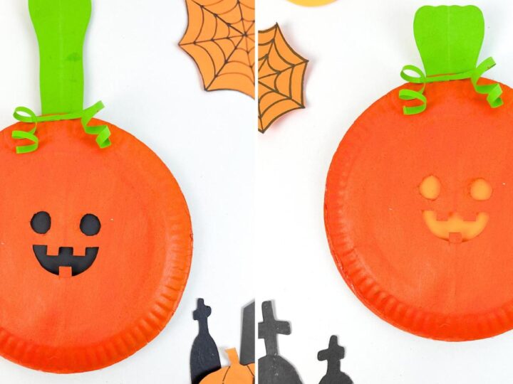 Image for Halloween Jack O'Lantern Craft - with 'Light Up' Eyes