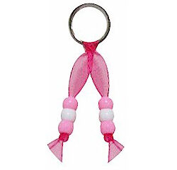 Image for Pink Ribbon Key Chain