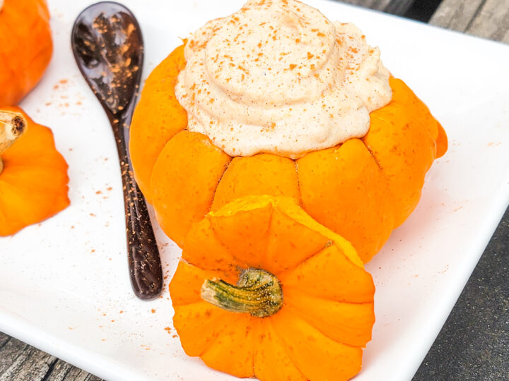 Image for Mini Pumpkin Mousse Air Fryer Recipe