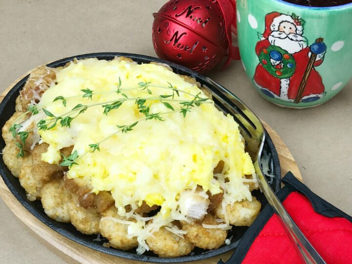 Image for Chicken and Cheese Eggs Skillet Easy Recipe