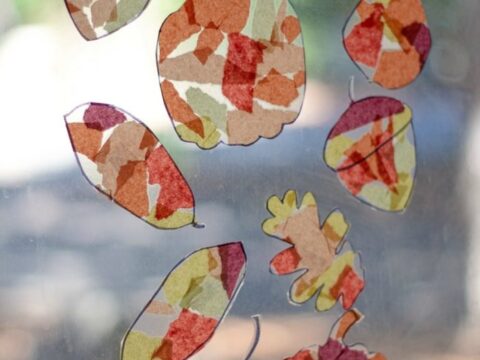 Image for Fall Suncatcher Craft for Kids