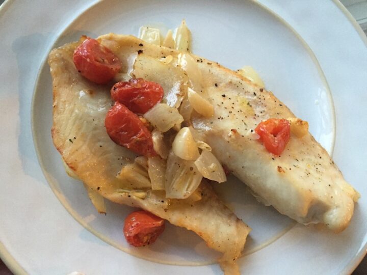 Image for Easy Baked Tilapia Recipe With Tomatoes