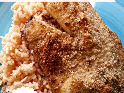Image for Low Fat Parmesan Crusted Tilapia