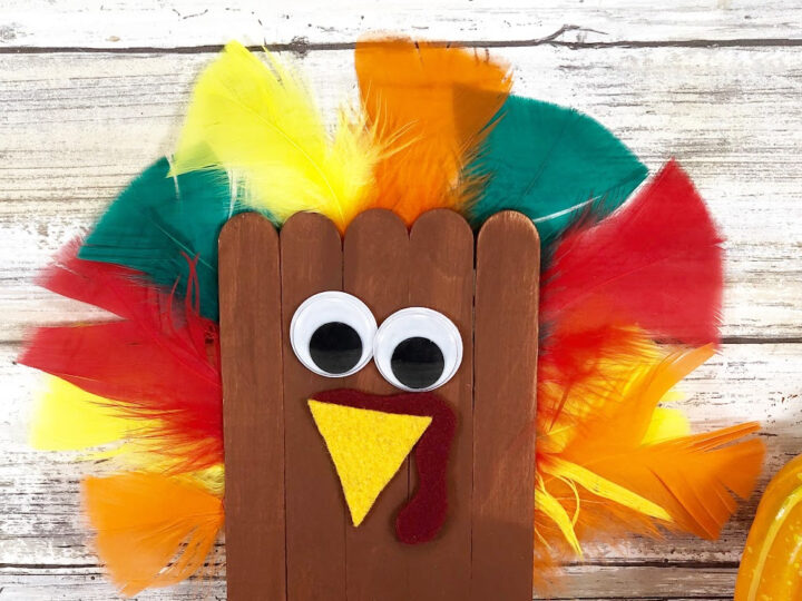 Image for Turkey Popsicle Stick Craft