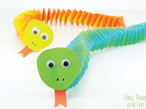 Image for Accordion Paper Snake Craft