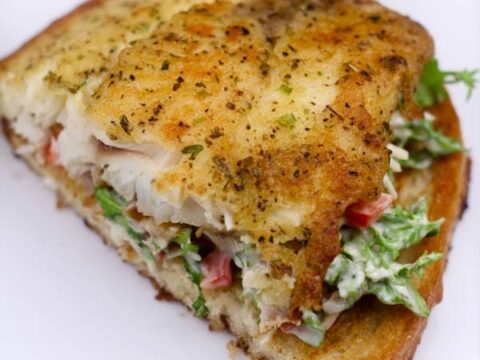 Image for Tilapia Bruschetta Sandwich