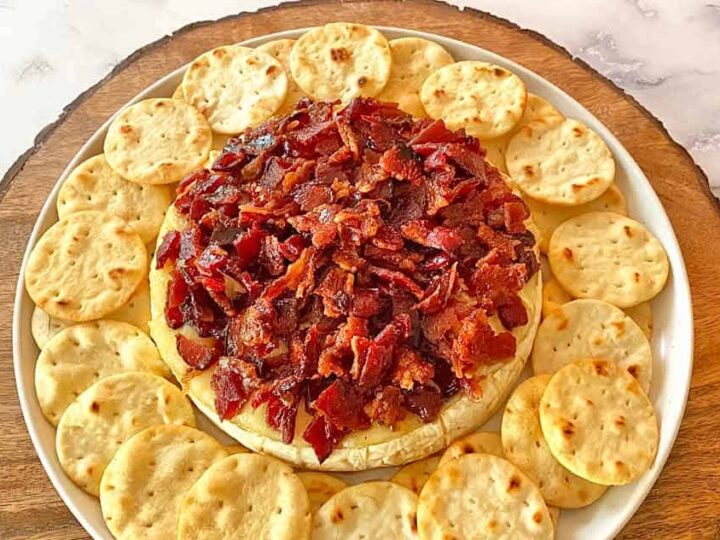 Image for Maple Bacon Baked Brie Appetizer