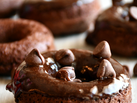 Image for Baked Chocolate Donuts