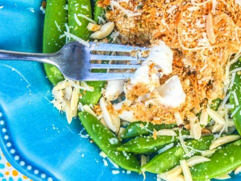 Image for Easy Almond Parmesan Tilapia Recipe