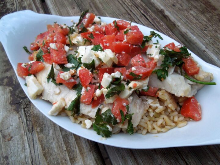 Image for Greek Roasted Tilapia Recipe