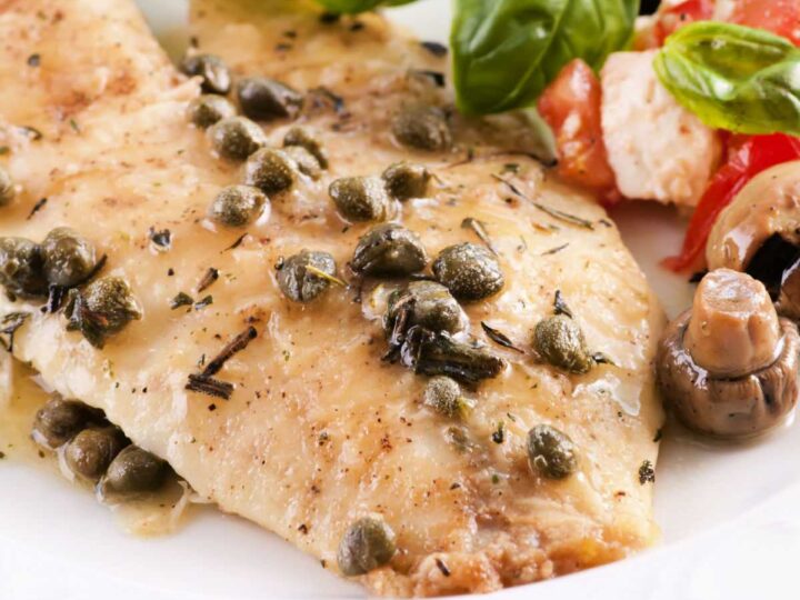 Image for Tilapia Piccata with Wine and Capers