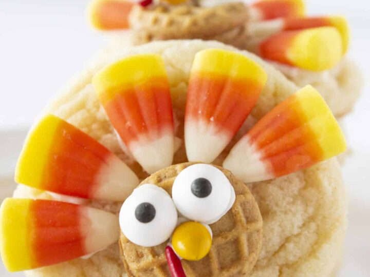 Image for Easy Thanksgiving Turkey Cookies