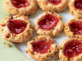 Image for Pom Pistachio Thumbprint Cookies Recipe