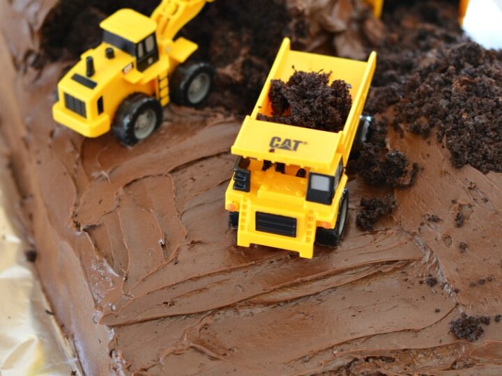 Image for Easy Construction Birthday Cake